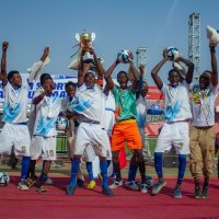 Athletes attending the Second Maarif Sports Games in Mali celebrate, in this photo released on Feb. 18, 2025. (Handout)