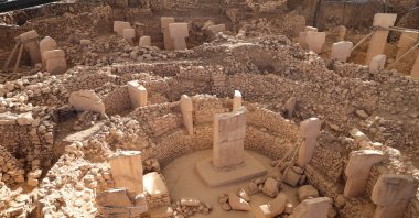 A general view of an excavation site in Göbeklitepe in the southeastern province of Şanlıurfa, Türkiye, May 24, 2019. (AA Photo)